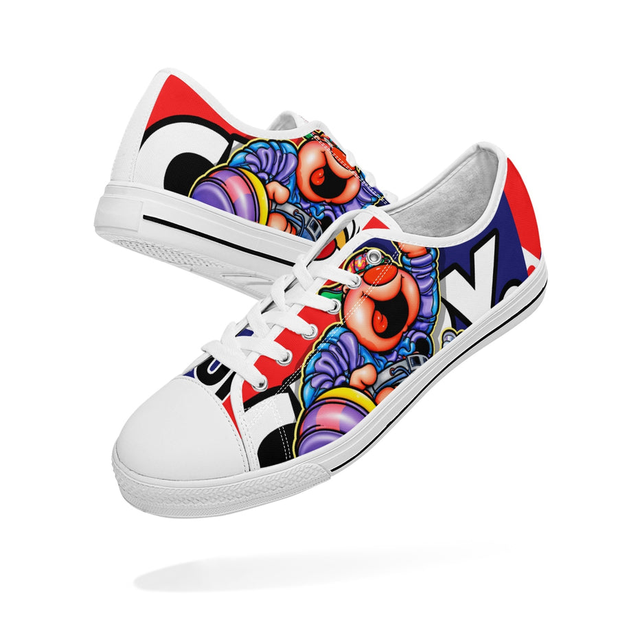 399. New Low-top Canvas Shoes - Tongue Printable - Cupy