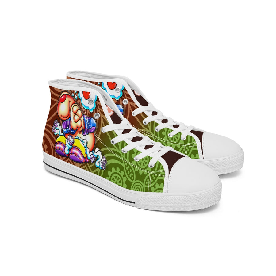 400. New High-top Canvas Shoes - Tongue Printable - Cupy