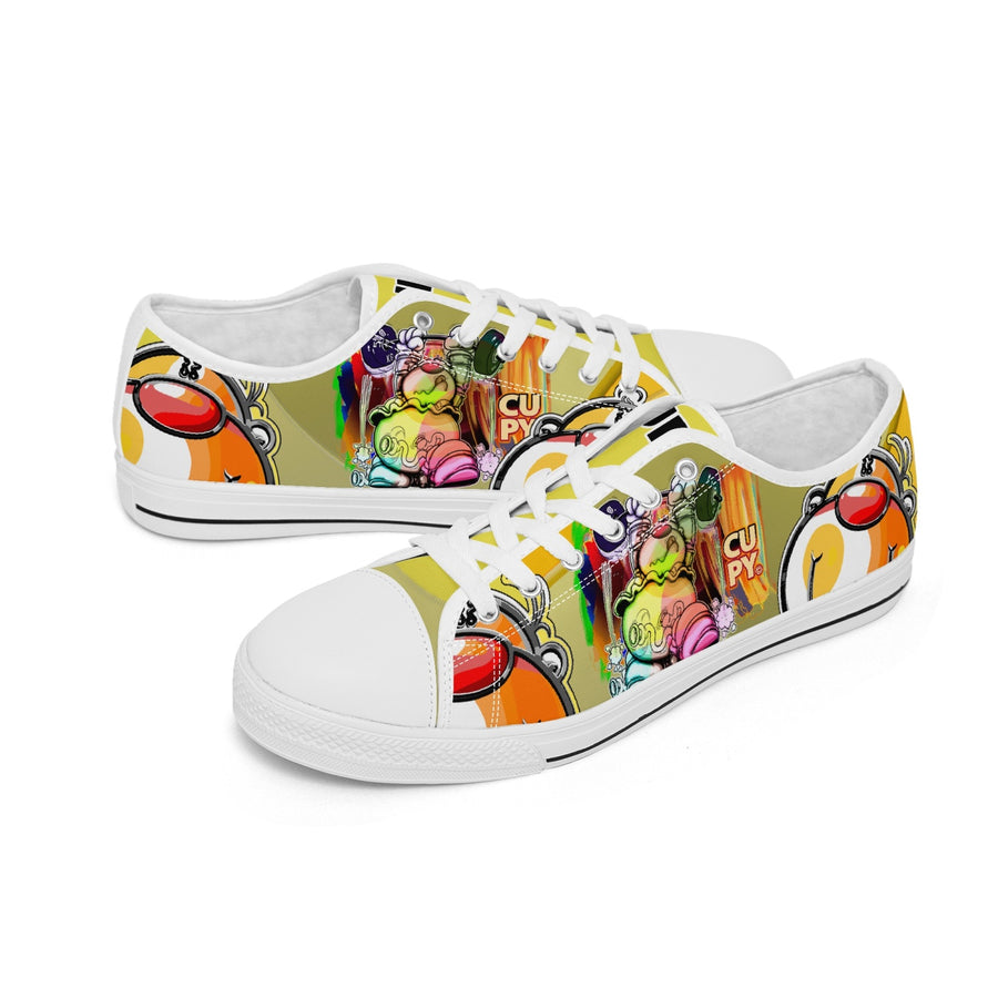 399. New Low-top Canvas Shoes - Tongue Printable - Cupy