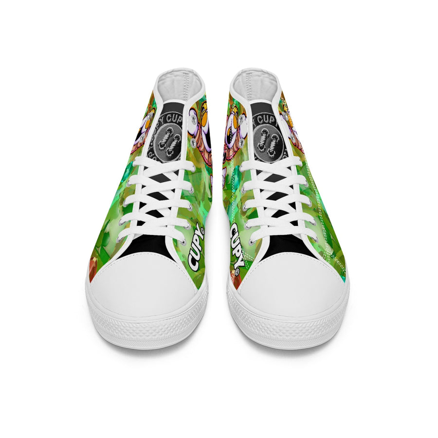 400. New High-top Canvas Shoes - Tongue Printable - Cupy