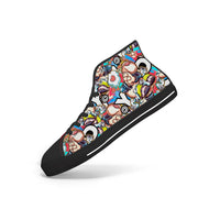 400. New High-top Canvas Shoes - Tongue Printable - Cupy