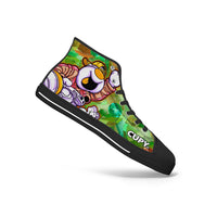 400. New High-top Canvas Shoes - Tongue Printable - Cupy