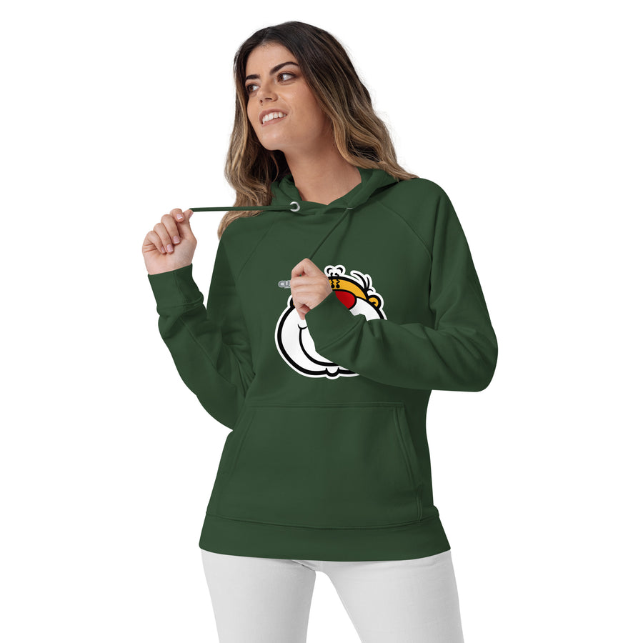 CUPY unisex eco raglan hoodie 2 - Cupy