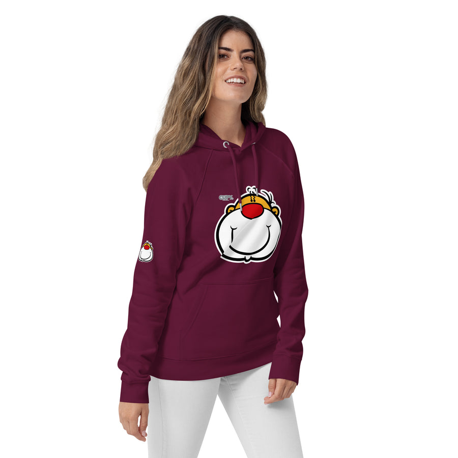 CUPY unisex eco raglan hoodie 2 - Cupy