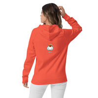 CUPY unisex eco raglan hoodie 2 - Cupy