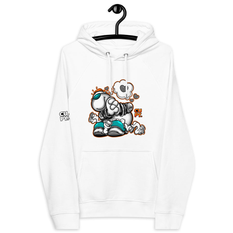 CUPY unisex eco raglan hoodie 3 - Cupy