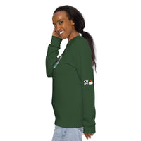 Unisex organic raglan sweatshirt - Cupy