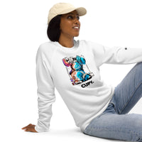 Cupy unisex organic raglan sweatshirt - Cupy